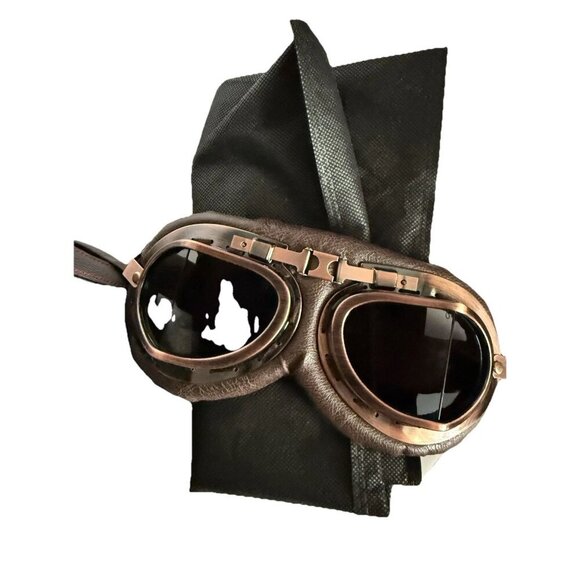 BUNDLE Yesmotor Helmet Large 1/2 Face Quick Release DOT approved Goggles Gloves - Picture 8 of 11